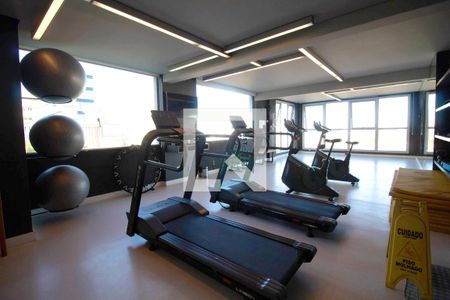 Apartamento para alugar com 80m², 1 quarto e 1 vaga Apartamento para alugar com 80m², 1 quarto e 1 vagaÁrea comum - Academia