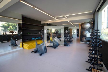 Apartamento para alugar com 80m², 1 quarto e 1 vaga Apartamento para alugar com 80m², 1 quarto e 1 vagaÁrea comum - Academia