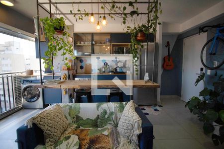 Apartamento para alugar com 80m², 1 quarto e 1 vaga Apartamento para alugar com 80m², 1 quarto e 1 vagaSala