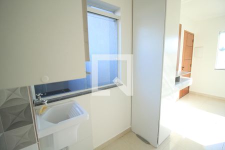 Apartamento à venda com 44m², 2 quartos e sem vagaDetalhe da área de serviço