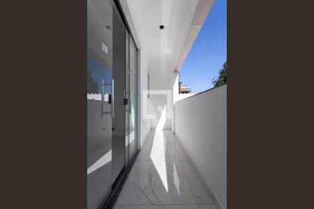 Varanda da Suíte de casa à venda com 3 quartos, 150m² em Santa Amélia, Belo Horizonte