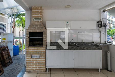 Área comum - Churrasqueira de apartamento para alugar com 2 quartos, 78m² em Parada de Lucas, Rio de Janeiro