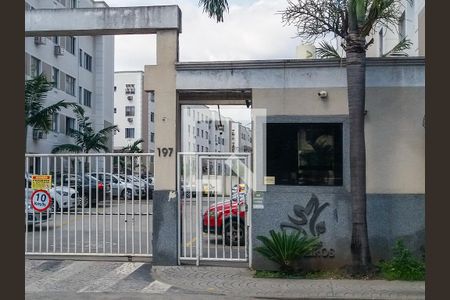 Fachada da Portaria de apartamento para alugar com 2 quartos, 78m² em Parada de Lucas, Rio de Janeiro