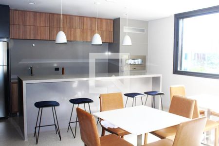 Studio à venda com 38m², 1 quarto e sem vagaEspaço Gourmet