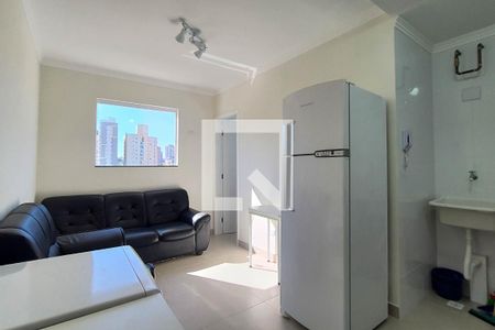 Sala de apartamento à venda com 1 quarto, 28m² em Vila Paulicéia, São Paulo