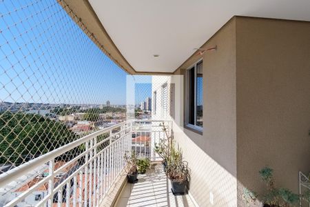 Varanda Sala de apartamento à venda com 3 quartos, 75m² em Vila Nova Manchester, São Paulo