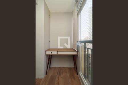 Varanda da Sala de apartamento à venda com 2 quartos, 50m² em Vila Andrade, São Paulo