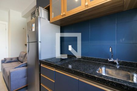 Sala/Cozinha de kitnet/studio à venda com 1 quarto, 29m² em Pinheiros, São Paulo