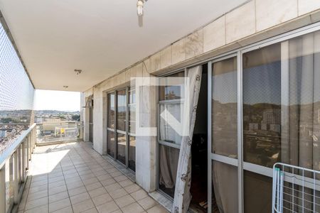 Varanda da Sala de apartamento à venda com 3 quartos, 120m² em Penha, Rio de Janeiro