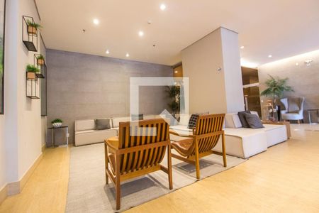 Apartamento para alugar com 46m², 1 quarto e 1 vagaHall social