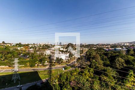 Vista da Varanda de apartamento para alugar com 1 quarto, 46m² em Tamboré, Santana de Parnaíba