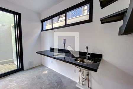 Sala/Cozinha de casa de condomínio à venda com 2 quartos, 104m² em Vila Mariana, São Paulo