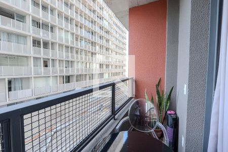 Studio para alugar com 25m², 1 quarto e sem vagaSacada