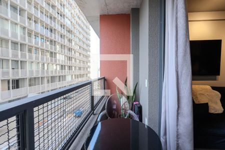 Studio para alugar com 25m², 1 quarto e sem vagaSacada