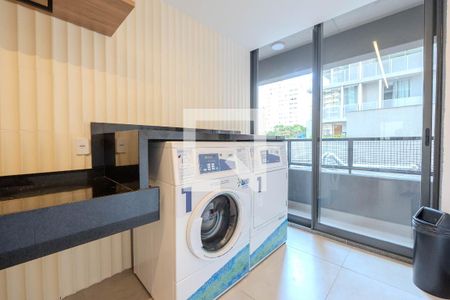 Studio para alugar com 25m², 1 quarto e sem vagaLavanderia