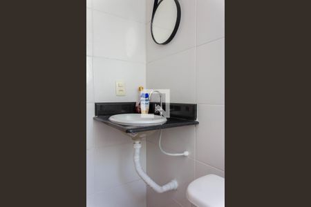 Banheiro de kitnet/studio à venda com 1 quarto, 38m² em Anchieta, São Bernardo do Campo