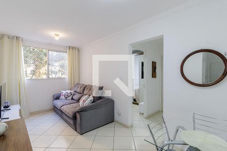 Sala de apartamento para alugar com 2 quartos, 50m² em Vila Caraguata, São Paulo