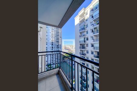 Varanda da Sala de apartamento para alugar com 1 quarto, 38m² em Brás, São Paulo