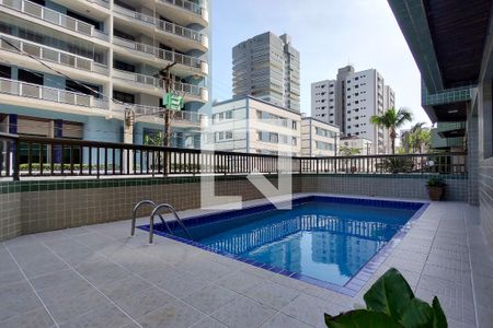 Área comum - Piscina de apartamento para alugar com 3 quartos, 140m² em Tupi, Praia Grande