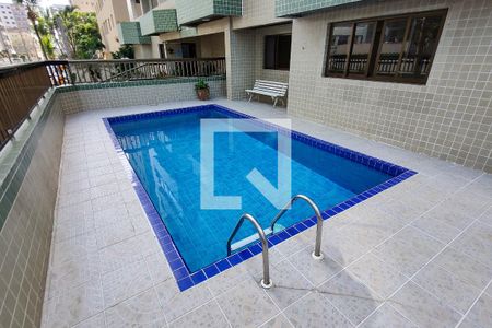 Área comum - Piscina de apartamento para alugar com 3 quartos, 140m² em Tupi, Praia Grande