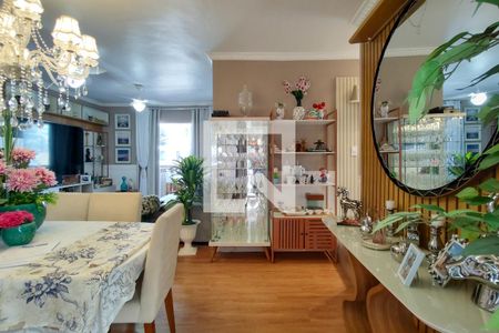 Sala de apartamento para alugar com 3 quartos, 140m² em Tupi, Praia Grande