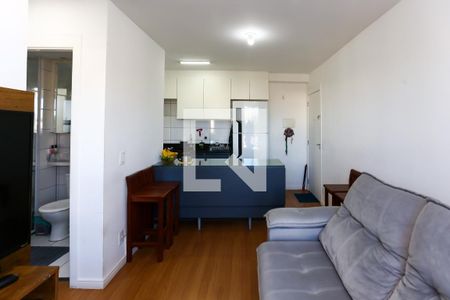 sala de apartamento para alugar com 2 quartos, 42m² em Parque Reboucas, São Paulo