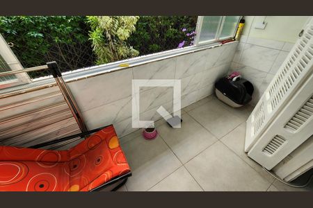 Varanda da Sala de apartamento para alugar com 2 quartos, 86m² em Boqueirão, Santos