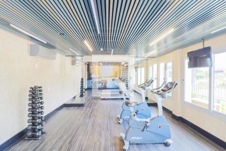 Studio para alugar com 20m², 1 quarto e sem vaga Studio para alugar com 20m², 1 quarto e sem vagaÁrea comum - Academia