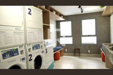 Studio para alugar com 20m², 1 quarto e sem vaga Studio para alugar com 20m², 1 quarto e sem vagaÁrea comum - Lavanderia