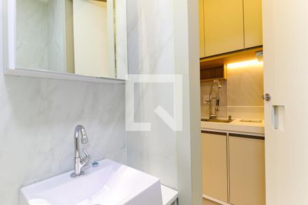 Studio para alugar com 20m², 1 quarto e sem vaga Studio para alugar com 20m², 1 quarto e sem vagaBanheiro