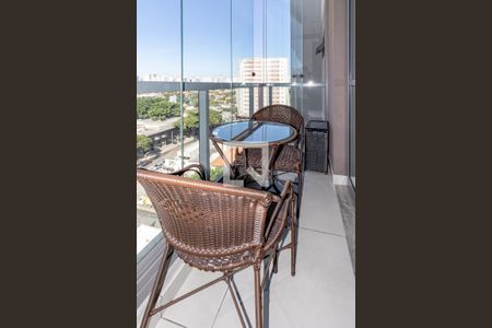 Sacada de kitnet/studio para alugar com 1 quarto, 26m² em Indianópolis, São Paulo