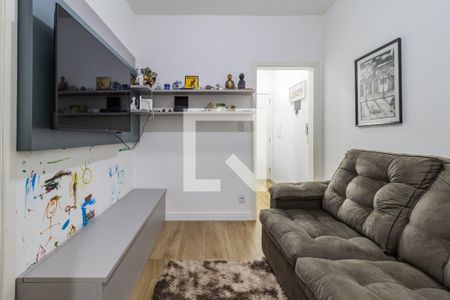 Sala de apartamento à venda com 2 quartos, 46m² em São João, Porto Alegre