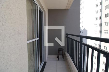 Sacada da sala de apartamento à venda com 2 quartos, 42m² em Usina Piratininga, São Paulo