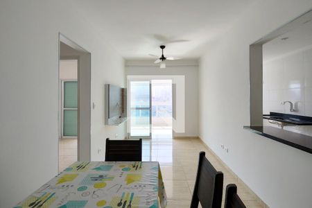 Sala de apartamento para alugar com 2 quartos, 77m² em Caiçara, Praia Grande