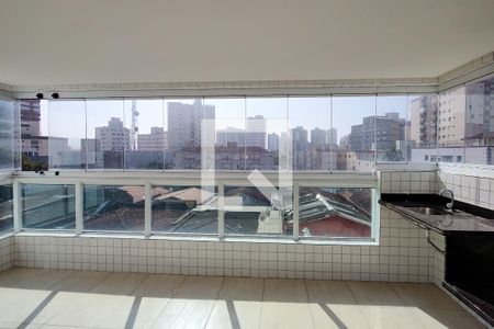 Varanda gourmet de apartamento para alugar com 2 quartos, 77m² em Caiçara, Praia Grande