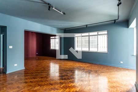 Sala 1 de apartamento à venda com 3 quartos, 204m² em Higienópolis, São Paulo