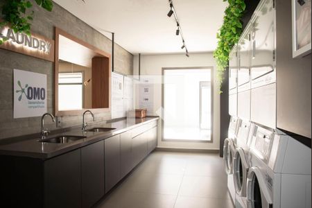 Apartamento para alugar com 21m², 1 quarto e sem vagaÁrea comum - Lavanderia