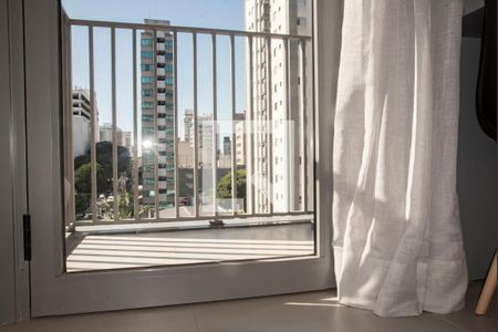 Varanda do Studio de apartamento para alugar com 1 quarto, 21m² em Vila Clementino, São Paulo