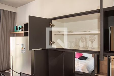 Studio para alugar com 21m², 1 quarto e sem vagaCozinha