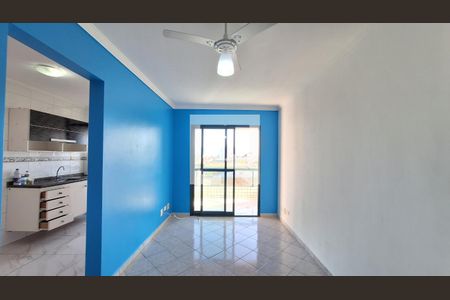 Sala de apartamento para alugar com 1 quarto, 50m² em Guilhermina, Praia Grande