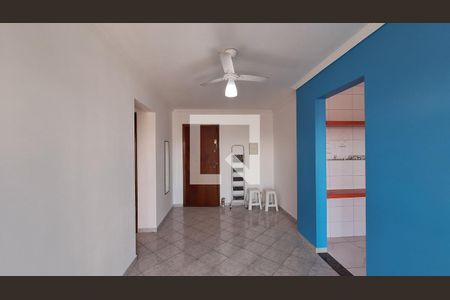 Sala de apartamento para alugar com 1 quarto, 50m² em Guilhermina, Praia Grande