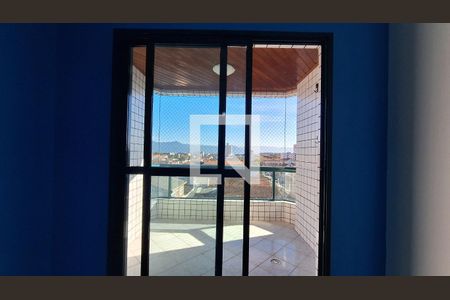 Vista da Sala de apartamento para alugar com 1 quarto, 50m² em Guilhermina, Praia Grande