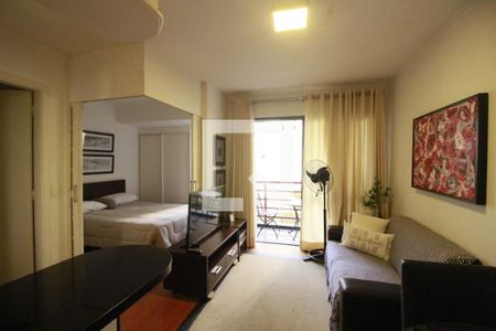 Entrada de apartamento à venda com 1 quarto, 35m² em Moema, São Paulo