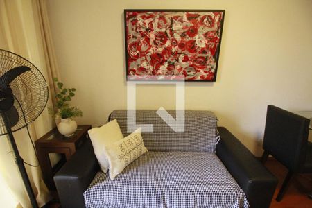 Sala de apartamento à venda com 1 quarto, 35m² em Moema, São Paulo