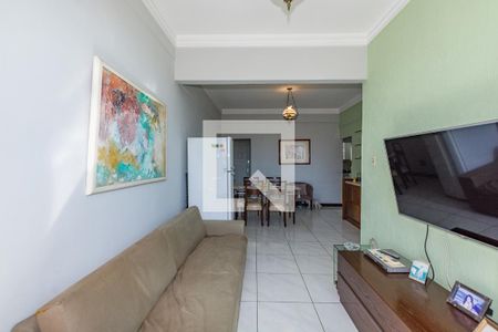 Sala de apartamento à venda com 3 quartos, 74m² em Lourdes, Belo Horizonte