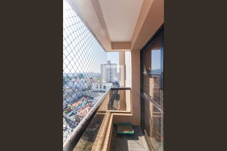 Varanda da Sala de apartamento para alugar com 3 quartos, 125m² em Parque das Nações, Santo André