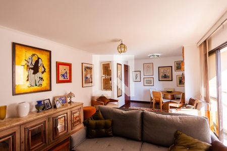 Sala de apartamento para alugar com 3 quartos, 125m² em Parque das Nações, Santo André