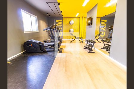 Apartamento à venda com 37m², 2 quartos e 1 vaga Apartamento à venda com 37m², 2 quartos e 1 vagaÁrea comum - Academia