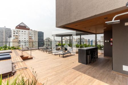 Studio para alugar com 37m², 1 quarto e sem vagaDucha