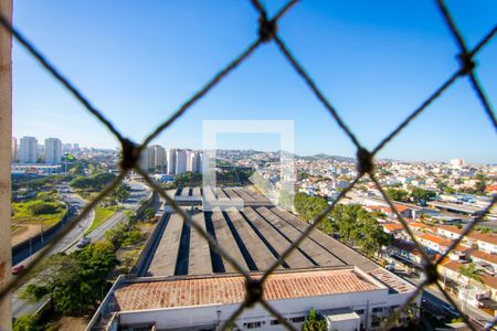 Vista da sala de apartamento para alugar com 2 quartos, 47m² em Vila Homero Thon, Santo André